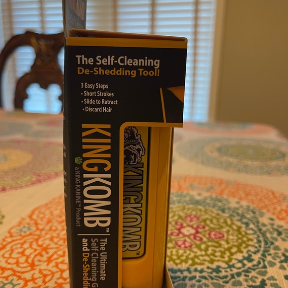 NWT KINGKOMB self-cleaning deshedding tool - Picture 4 of 4